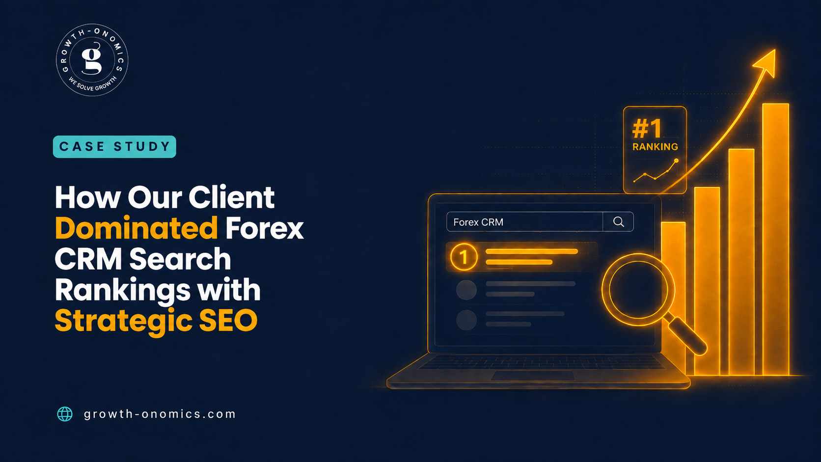 How Our Client Dominated Forex CRM Search Rankings With Strategic SEO