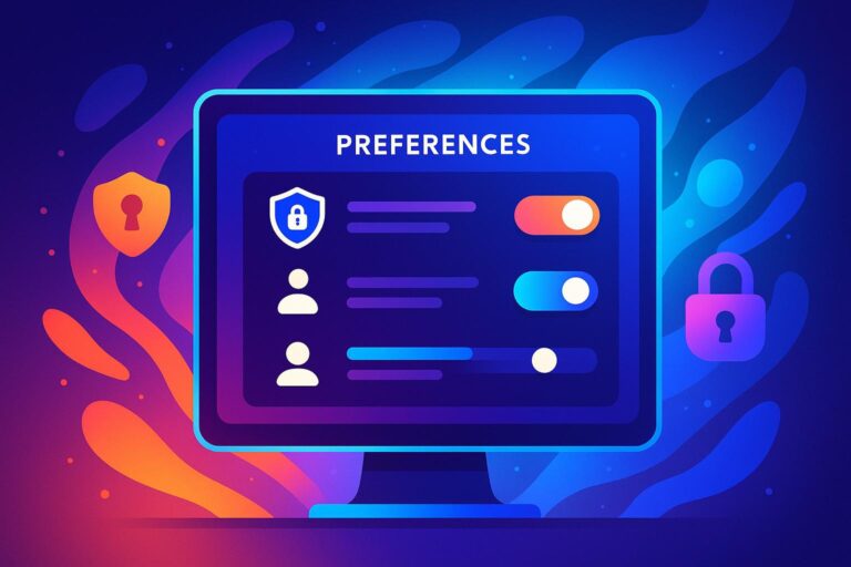 How Preference Dashboards Ensure Data Privacy