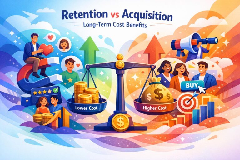 Retention vs Acquisition: Long-Term Cost Benefits