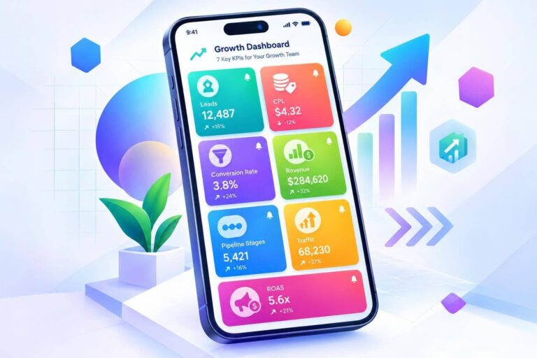 7 Mobile Dashboard KPIs for Growth Teams