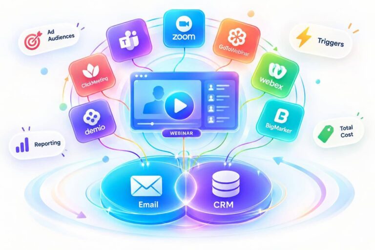 Best Webinar Tools for Email and CRM Sync